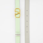 ベルト リバーシブルVロゴベルト Valentino Garavani 緑 女性
