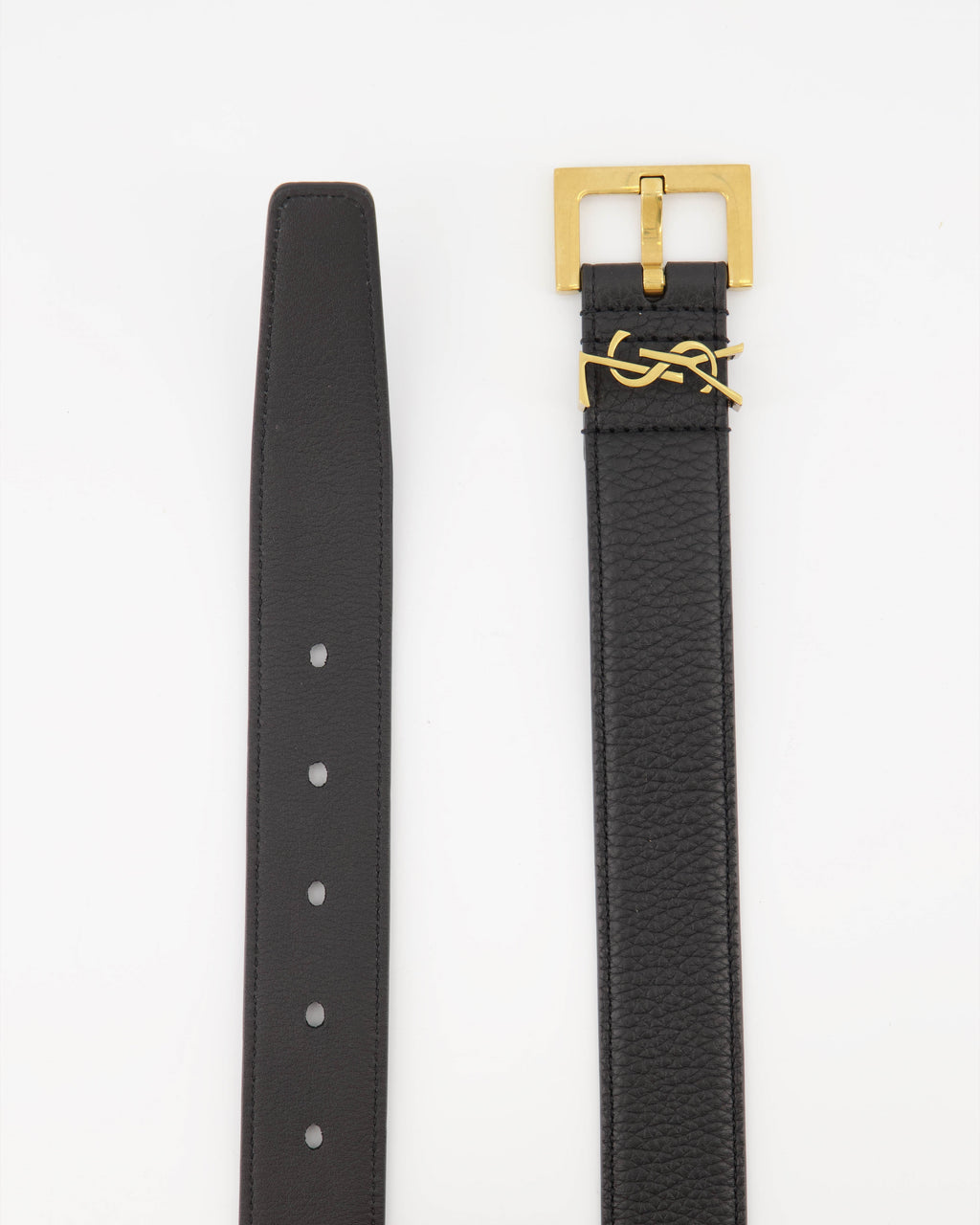 Belts YSL belt Saint Laurent Black Man