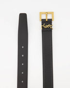 Belts YSL belt Saint Laurent Black Man