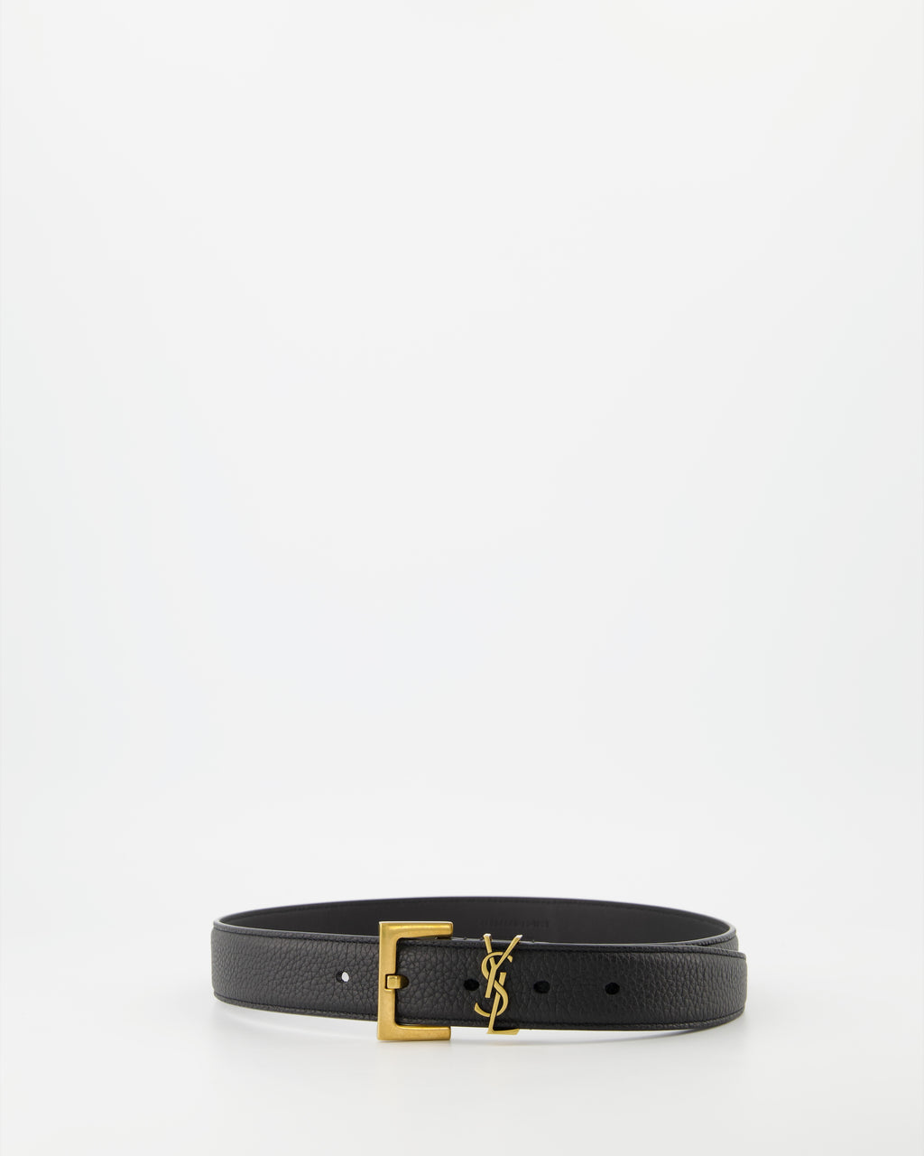 Belts YSL belt Saint Laurent Black Man