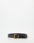Belts YSL belt Saint Laurent Black Man
