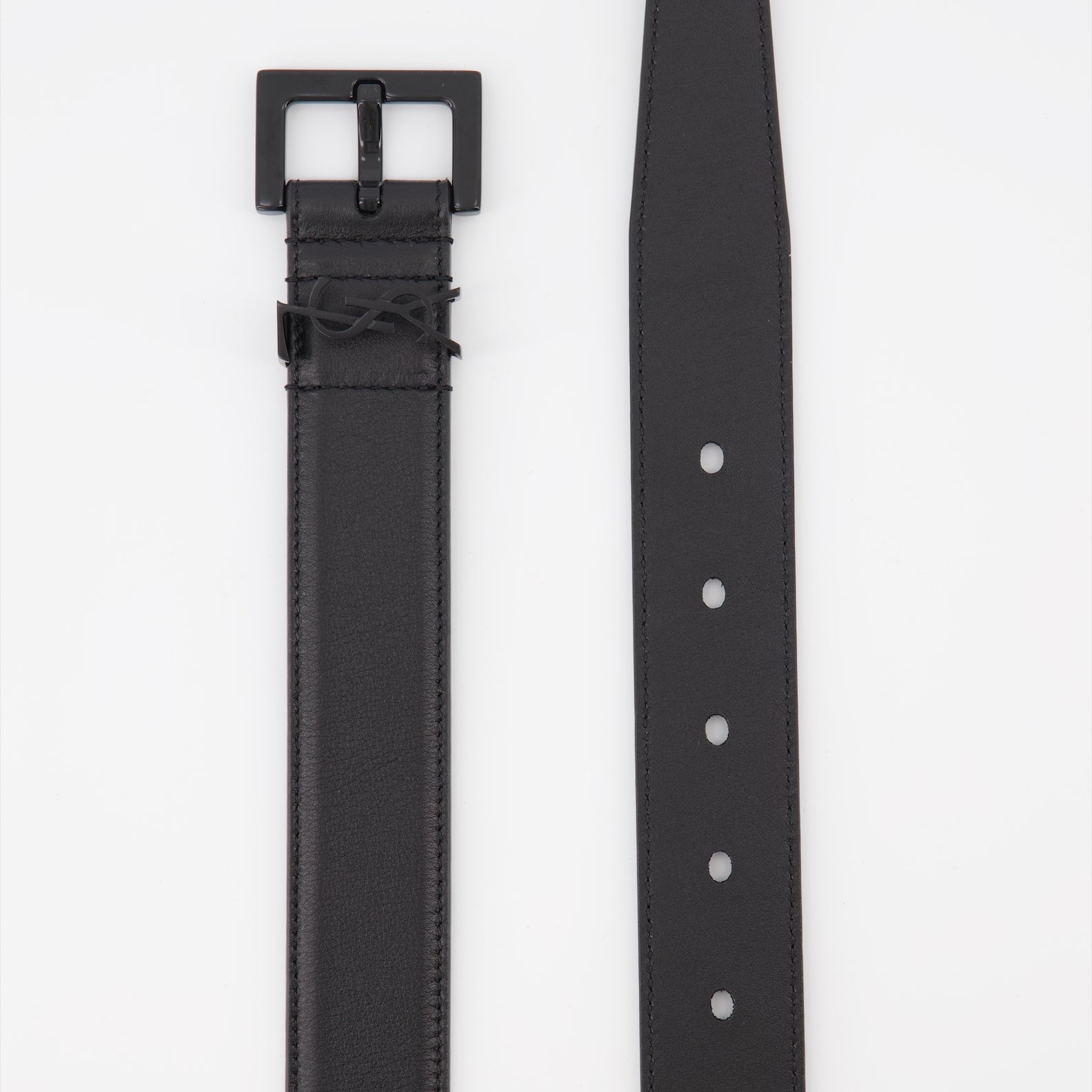 Cinture Ceinture YSL Saint Laurent Nero Homme