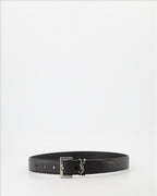 Gürtel Ceinture YSL Noir Saint Laurent Schwarz Homme