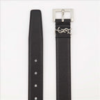 Gürtel Ceinture YSL Noir Saint Laurent Schwarz Homme