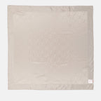 Sciarpe e guanti Châle en soie VLogo Signature Valentino Garavani Beige Femme