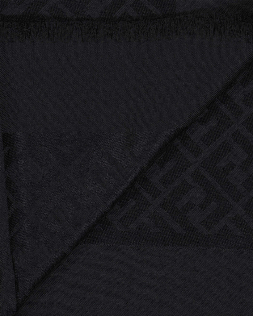 Scarves and gloves FF shawl Fendi Black Women