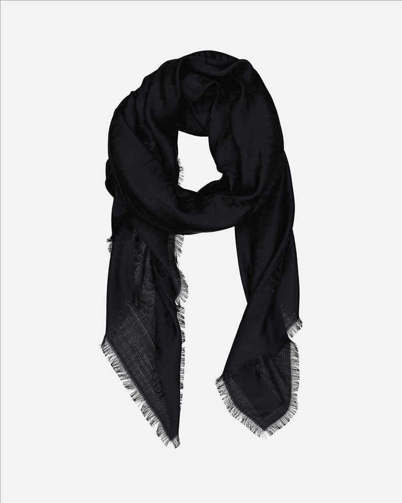 Scarves and gloves FF shawl Fendi Black Women