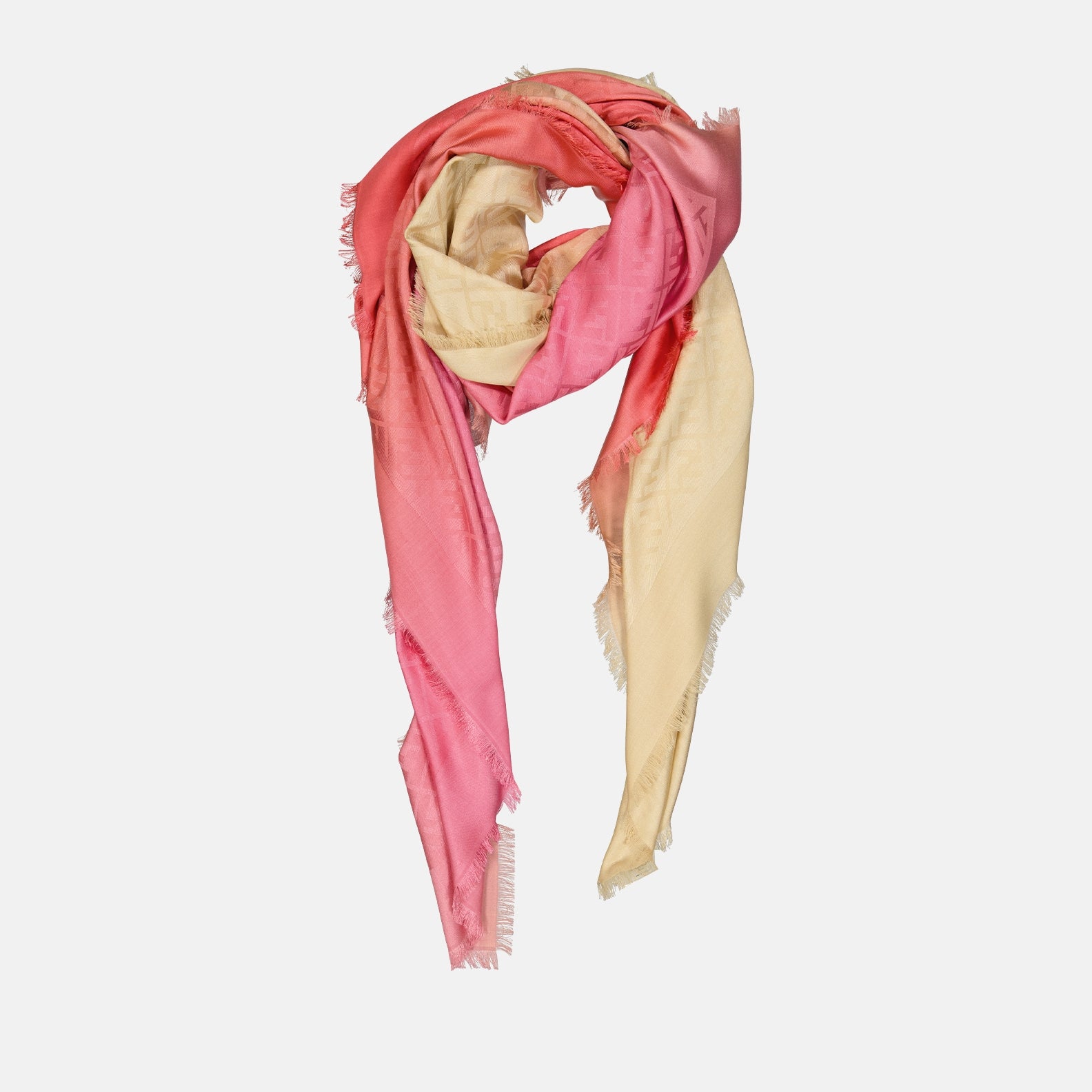 Sciarpe e guanti Châle FF Fendi Rosa Femme