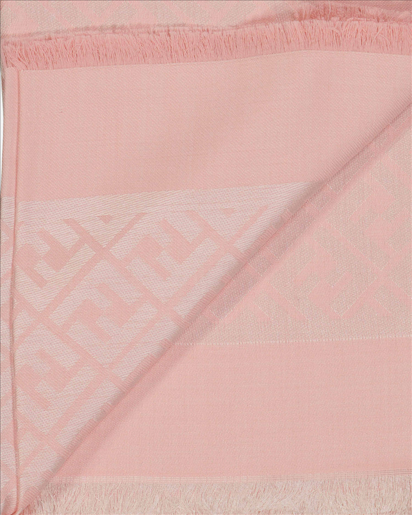 Sciarpe e guanti Châle FF Fendi Rosa Femme
