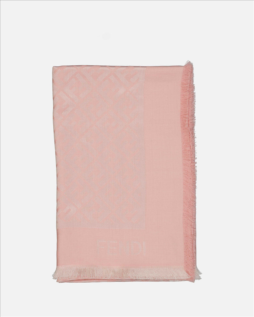 Sciarpe e guanti Châle FF Fendi Rosa Femme