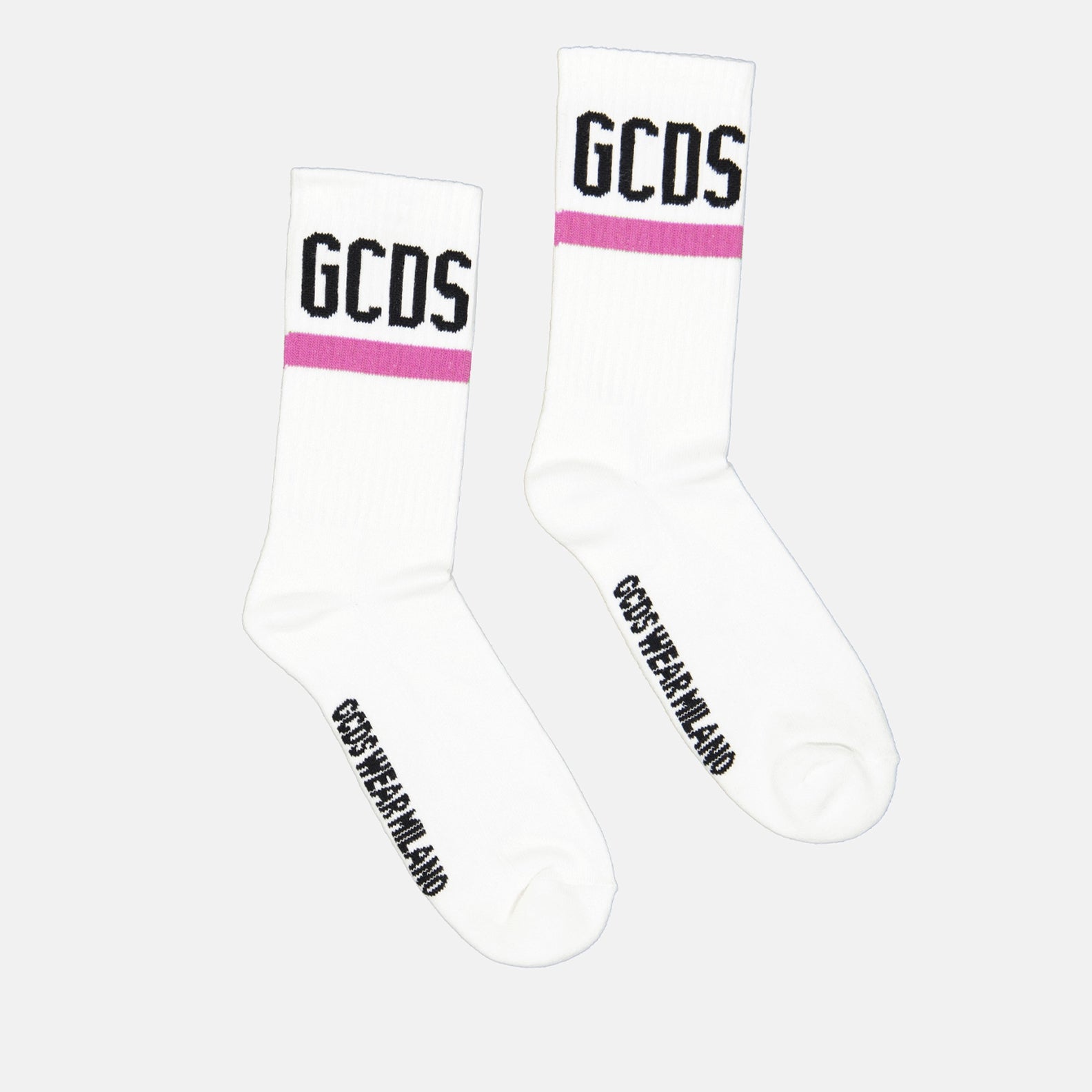 Ropa interior y homewear Chaussettes à logo GCDS Rosa Femme