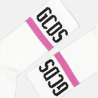 언더웨어 및 홈웨어 Chaussettes à logo GCDS 분홍색 Femme