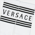 Ropa interior y homewear Chaussettes à logo Versace Blanco Femme
