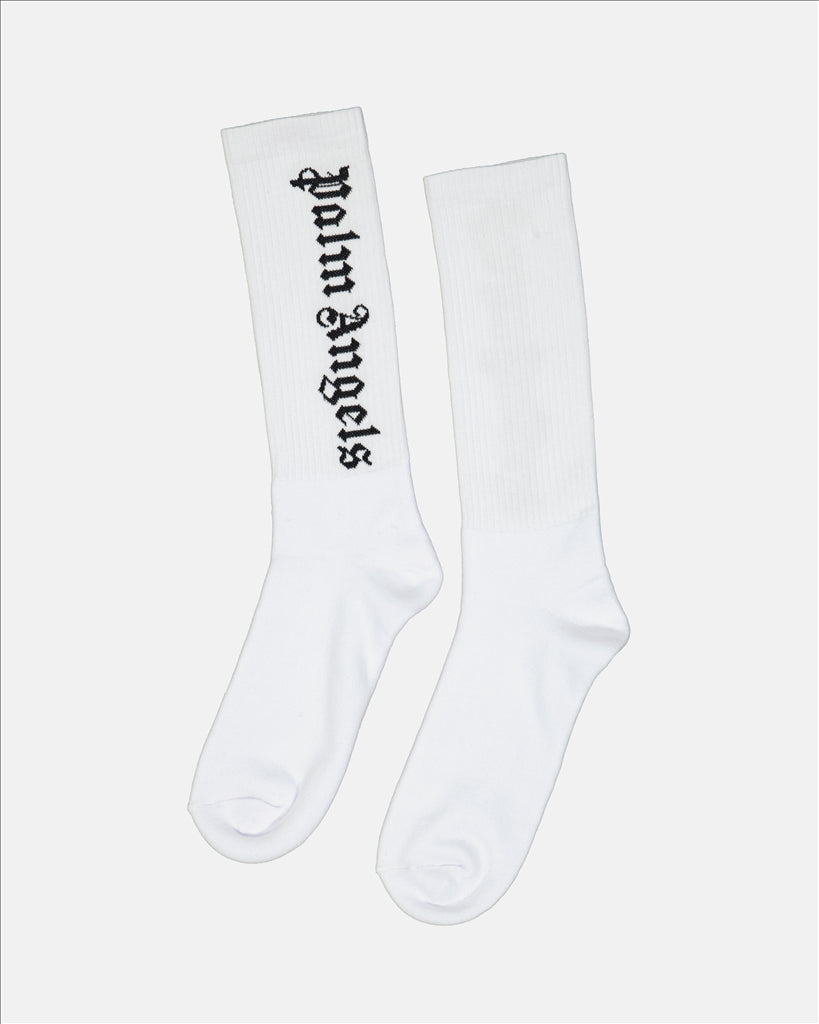 Ropa interior y homewear Chaussettes à logo Palm Angels Blanco Homme