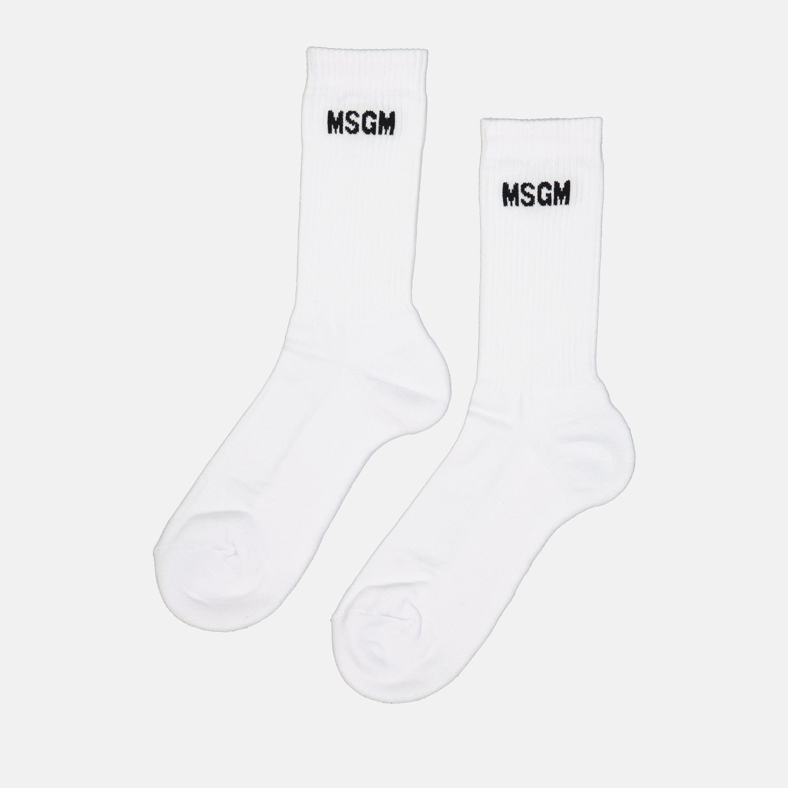 Ropa interior y homewear Chaussettes à logo MSGM Blanco Femme