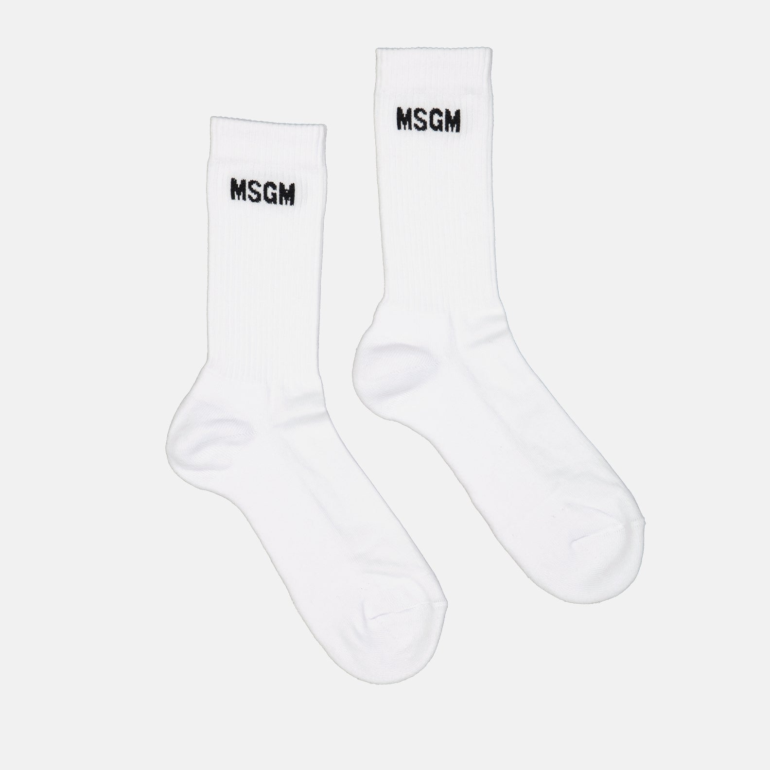 Ropa interior y homewear Chaussettes à logo MSGM Blanco Femme