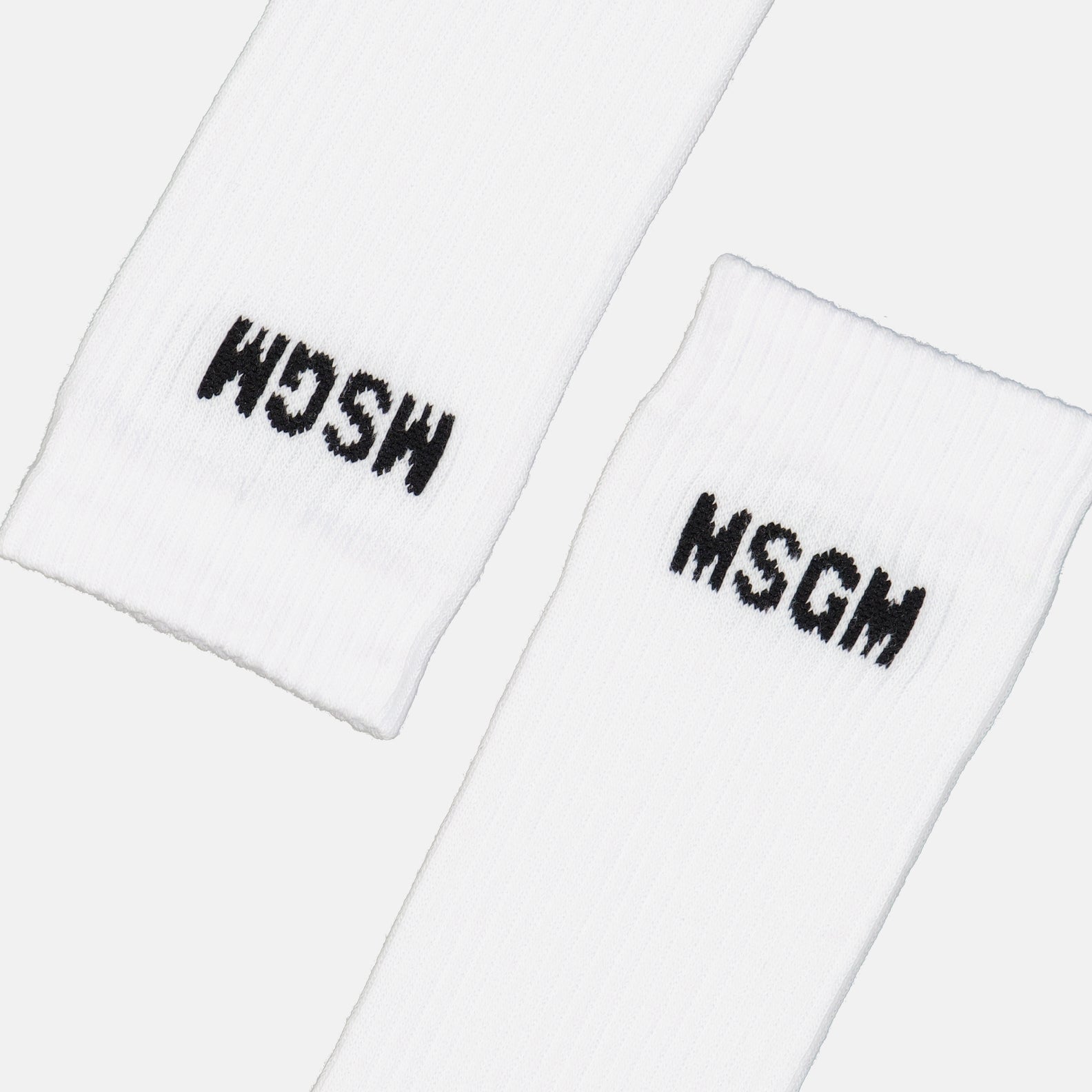 Ropa interior y homewear Chaussettes à logo MSGM Blanco Femme