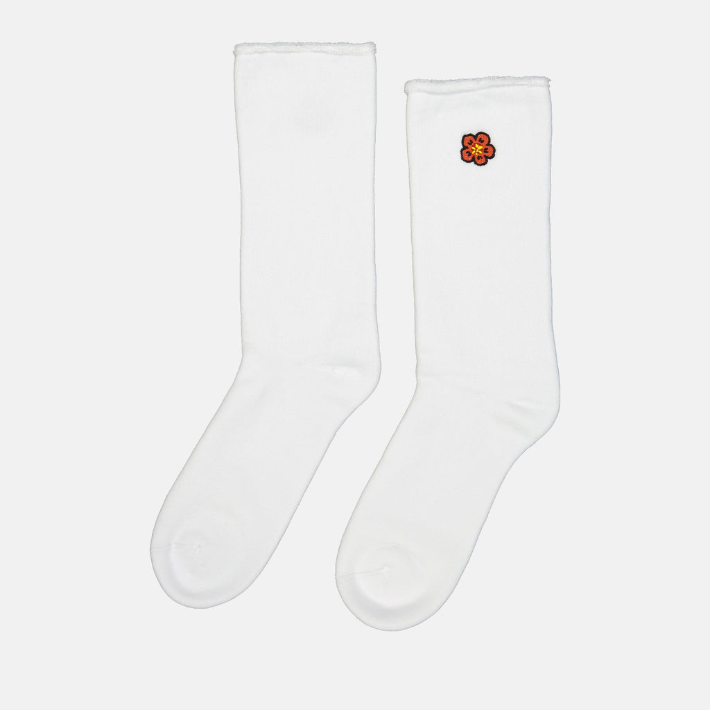 Ropa interior y homewear Chaussettes Boke Flower Kenzo Blanco Homme