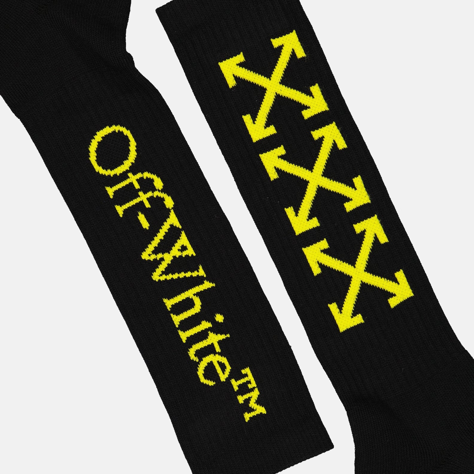 언더웨어 및 홈웨어 Chaussettes Bookish Arrow Off-White 검은색 Homme