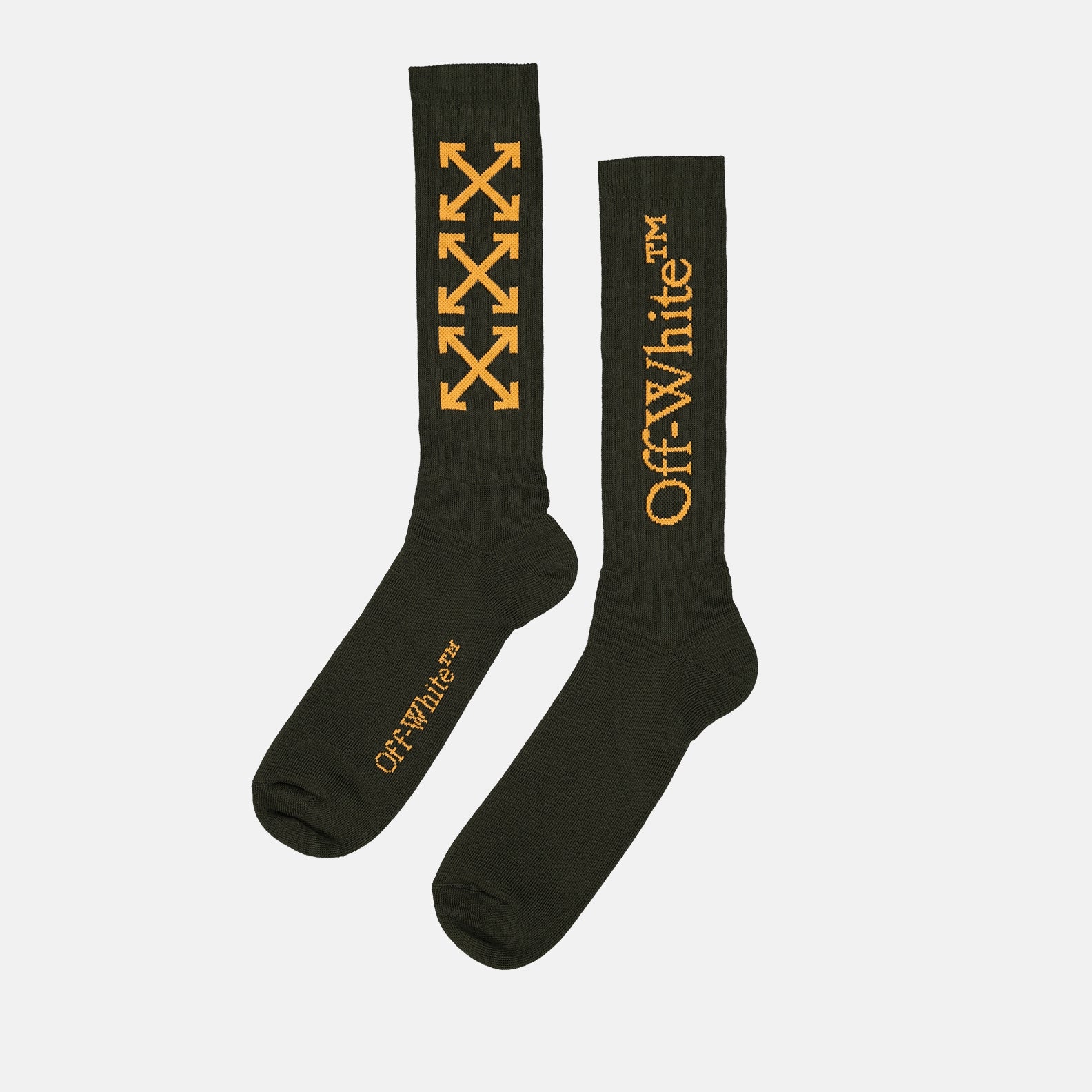 언더웨어 및 홈웨어 Chaussettes Bookish Arrow Off-White 검은색 Homme