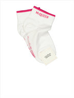 Ropa interior y homewear Chaussettes à logo Alexander McQueen Blanco Femme
