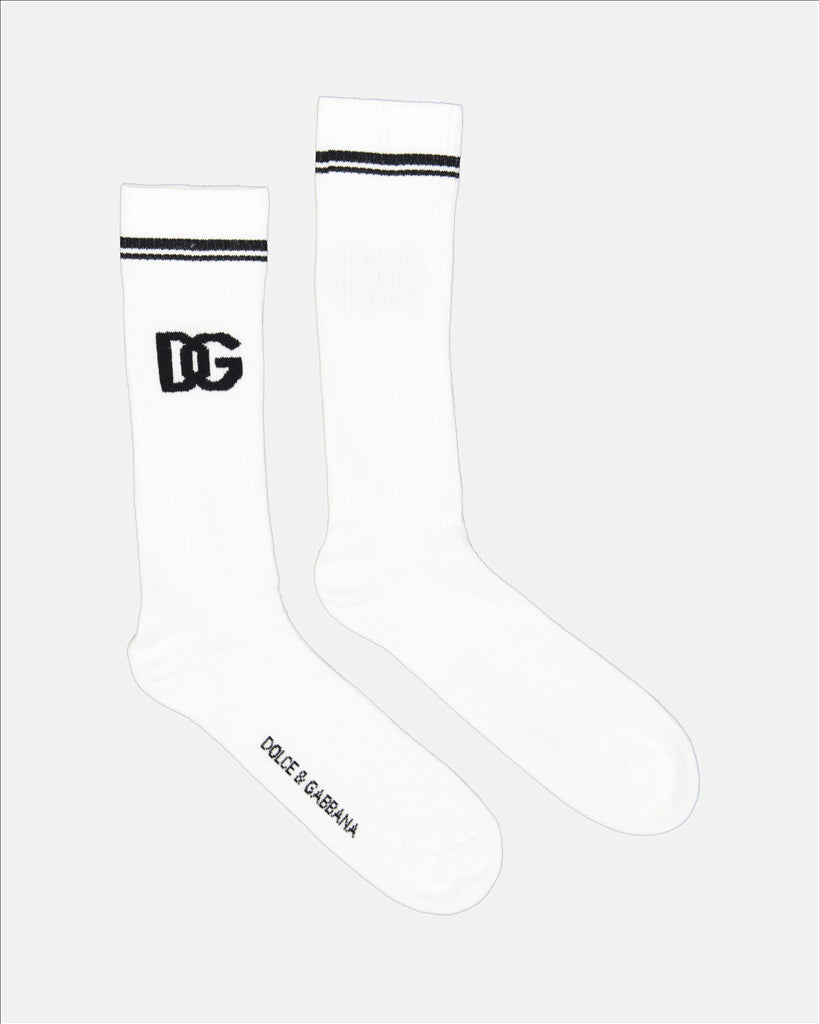 Underwear and homewear DG Socks Dolce & Gabbana White Man