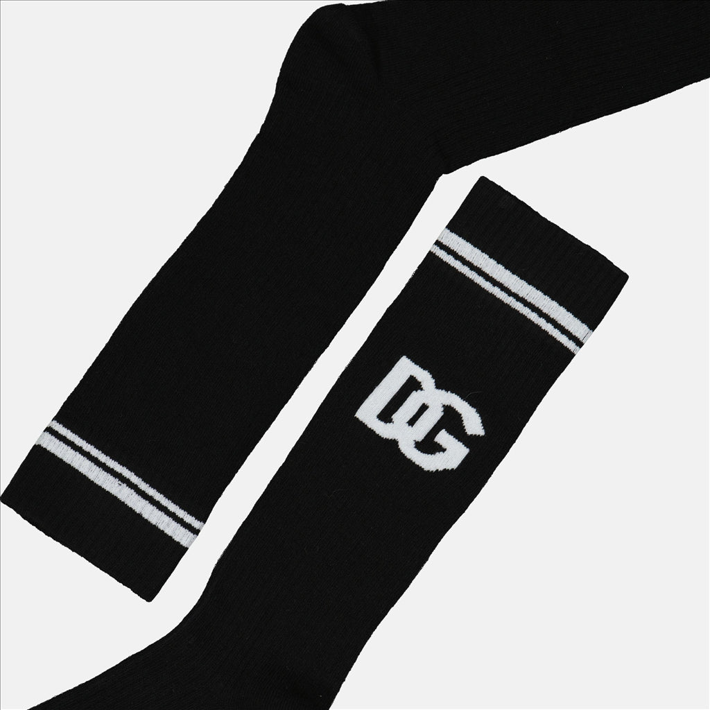 언더웨어 및 홈웨어 Chaussettes DG Dolce & Gabbana 검은색 Homme