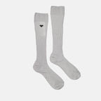 Underwear and homewear Lurex socks Prada Silver Women