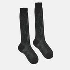 언더웨어 및 홈웨어 Chaussettes en soie Miu Miu 회색 Femme