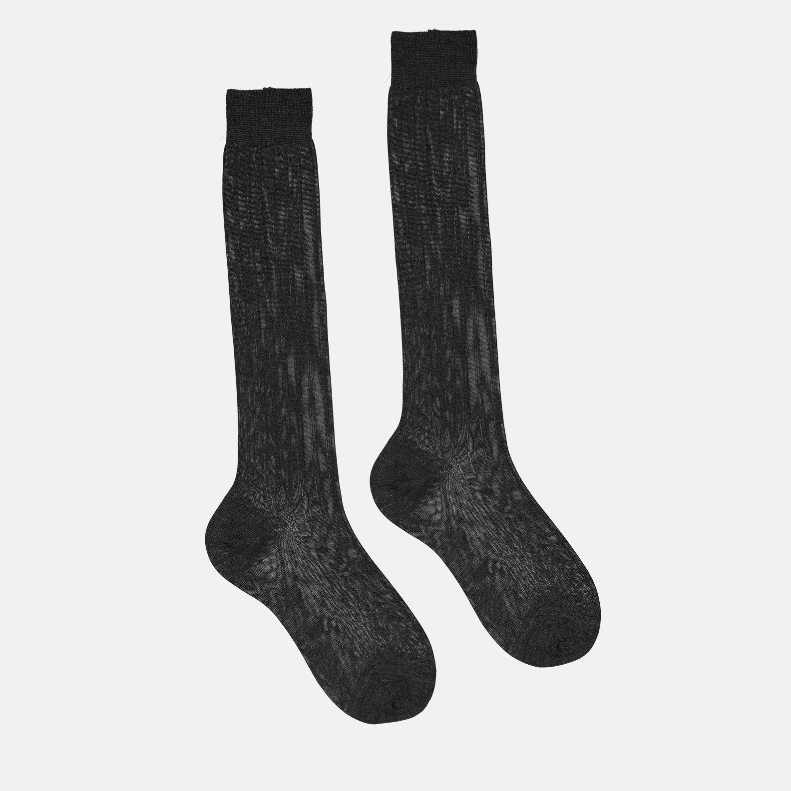 언더웨어 및 홈웨어 Chaussettes en soie Miu Miu 회색 Femme