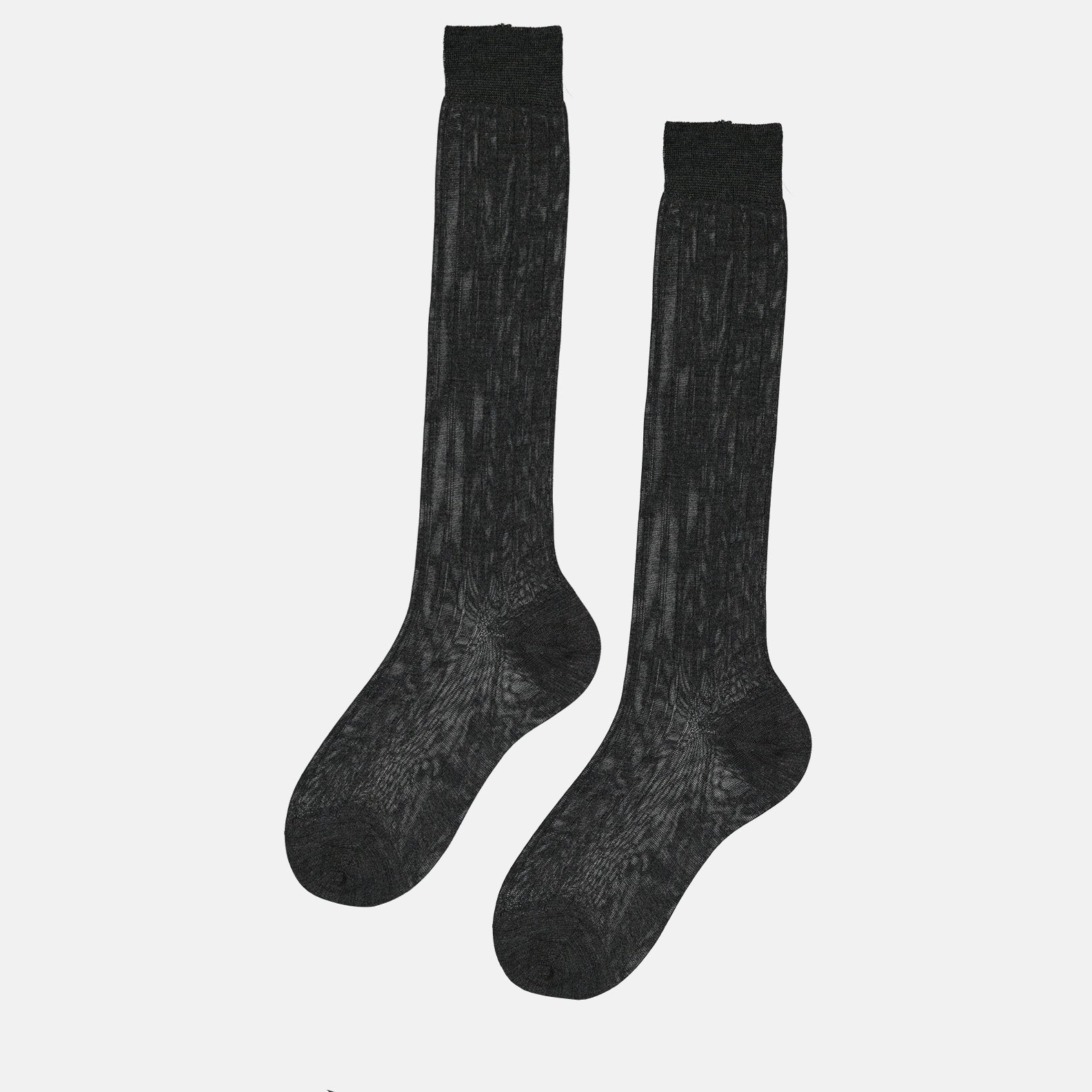 언더웨어 및 홈웨어 Chaussettes en soie Miu Miu 회색 Femme