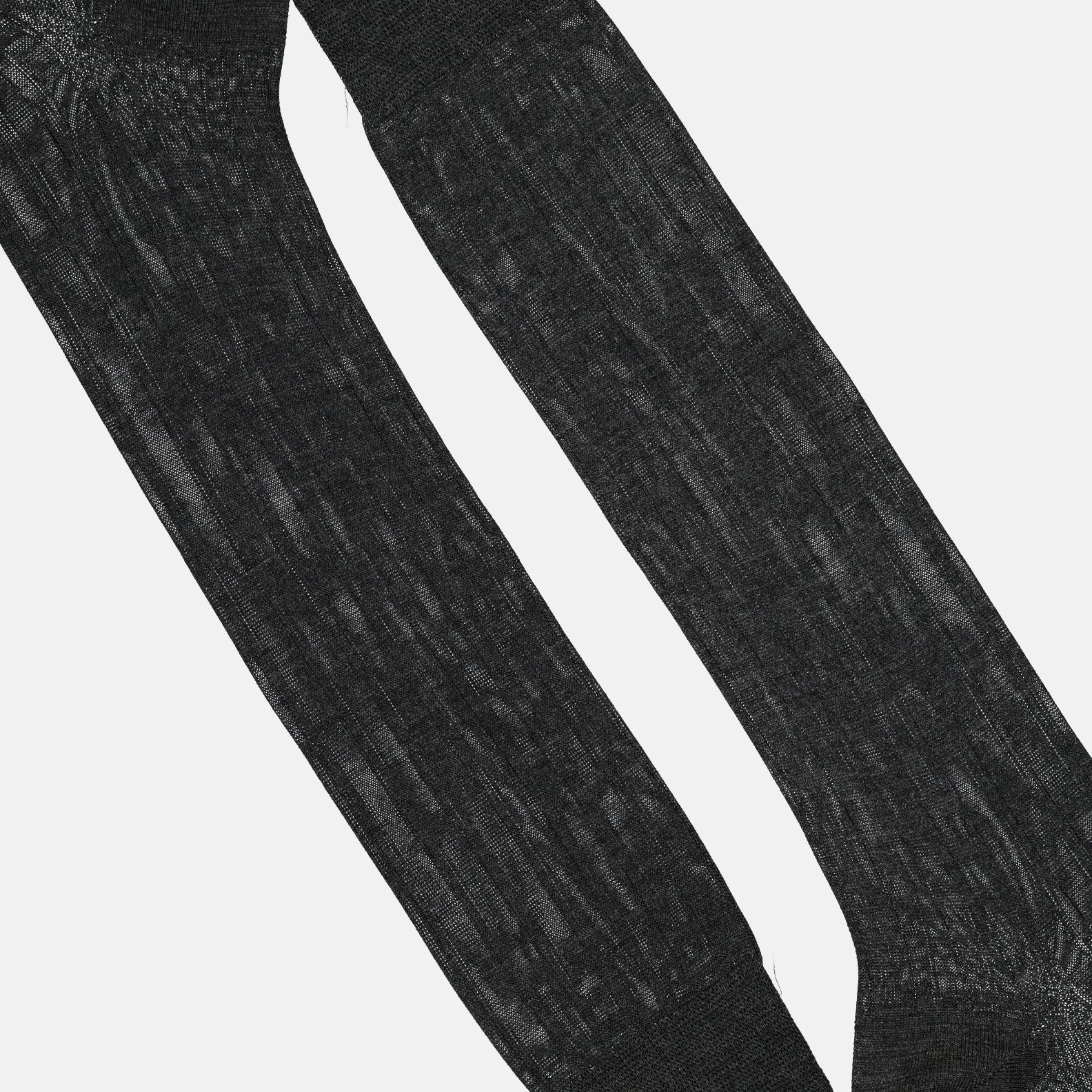 언더웨어 및 홈웨어 Chaussettes en soie Miu Miu 회색 Femme