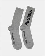 언더웨어 및 홈웨어 Chaussettes Graffiti Alexander McQueen 회색 Homme