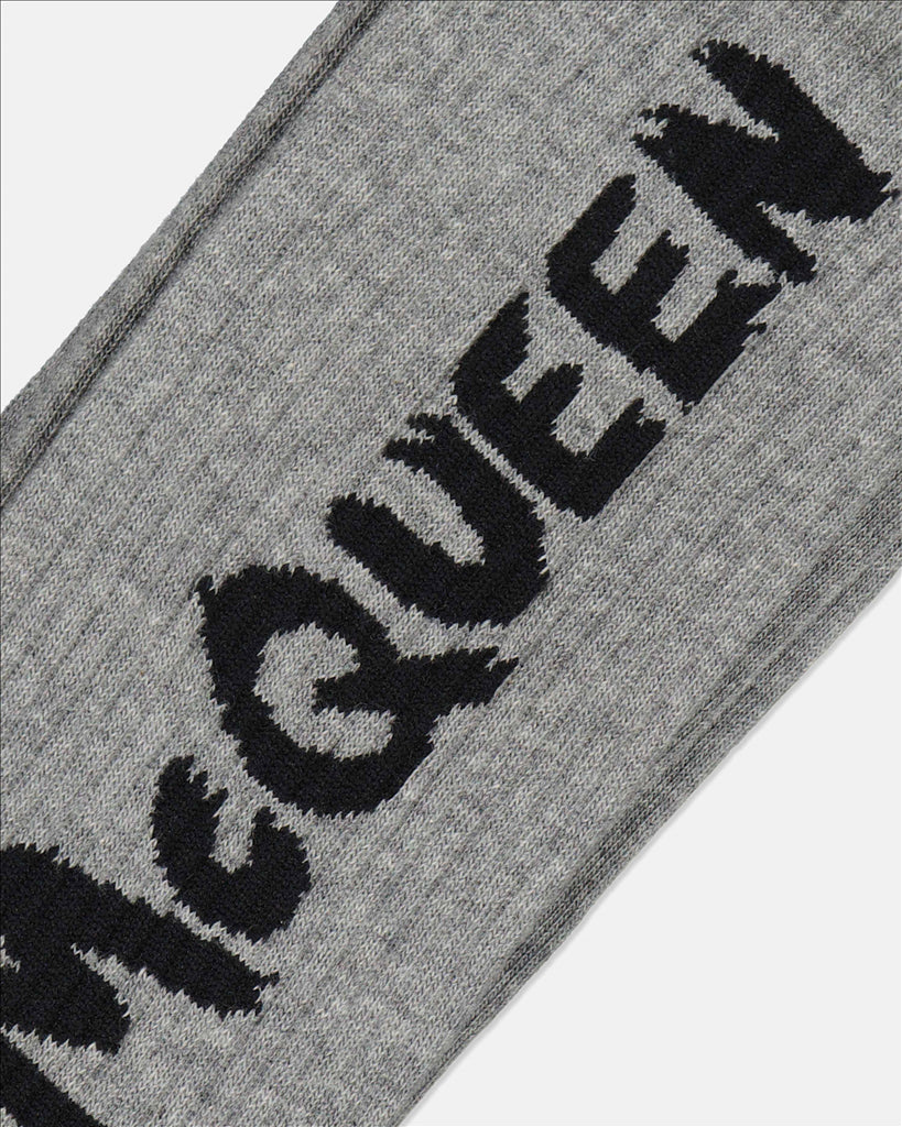 언더웨어 및 홈웨어 Chaussettes Graffiti Alexander McQueen 회색 Homme