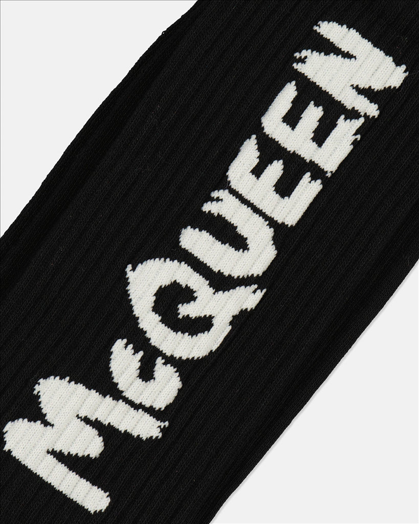 언더웨어 및 홈웨어 Chaussettes Graffiti Alexander McQueen 검은색 Homme