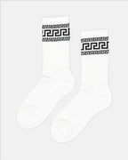 언더웨어 및 홈웨어 Chaussettes Greca Versace 하얀색 Femme