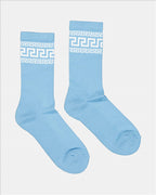 언더웨어 및 홈웨어 Chaussettes Greca Versace 파란색 Femme