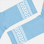 언더웨어 및 홈웨어 Chaussettes Greca Versace 파란색 Femme