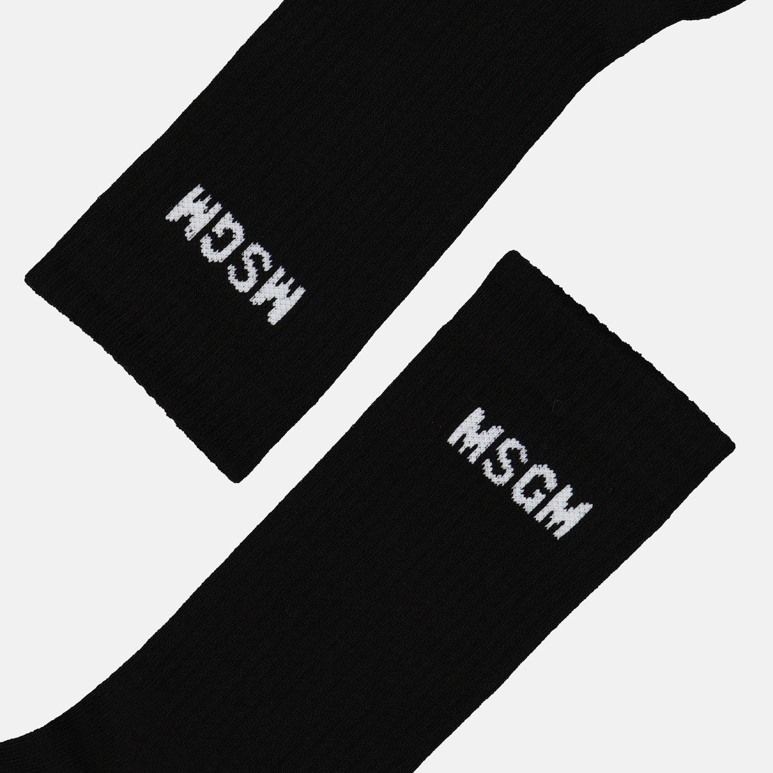 Sous-vêtements et homewear Chaussettes à logo MSGM Noir Femme