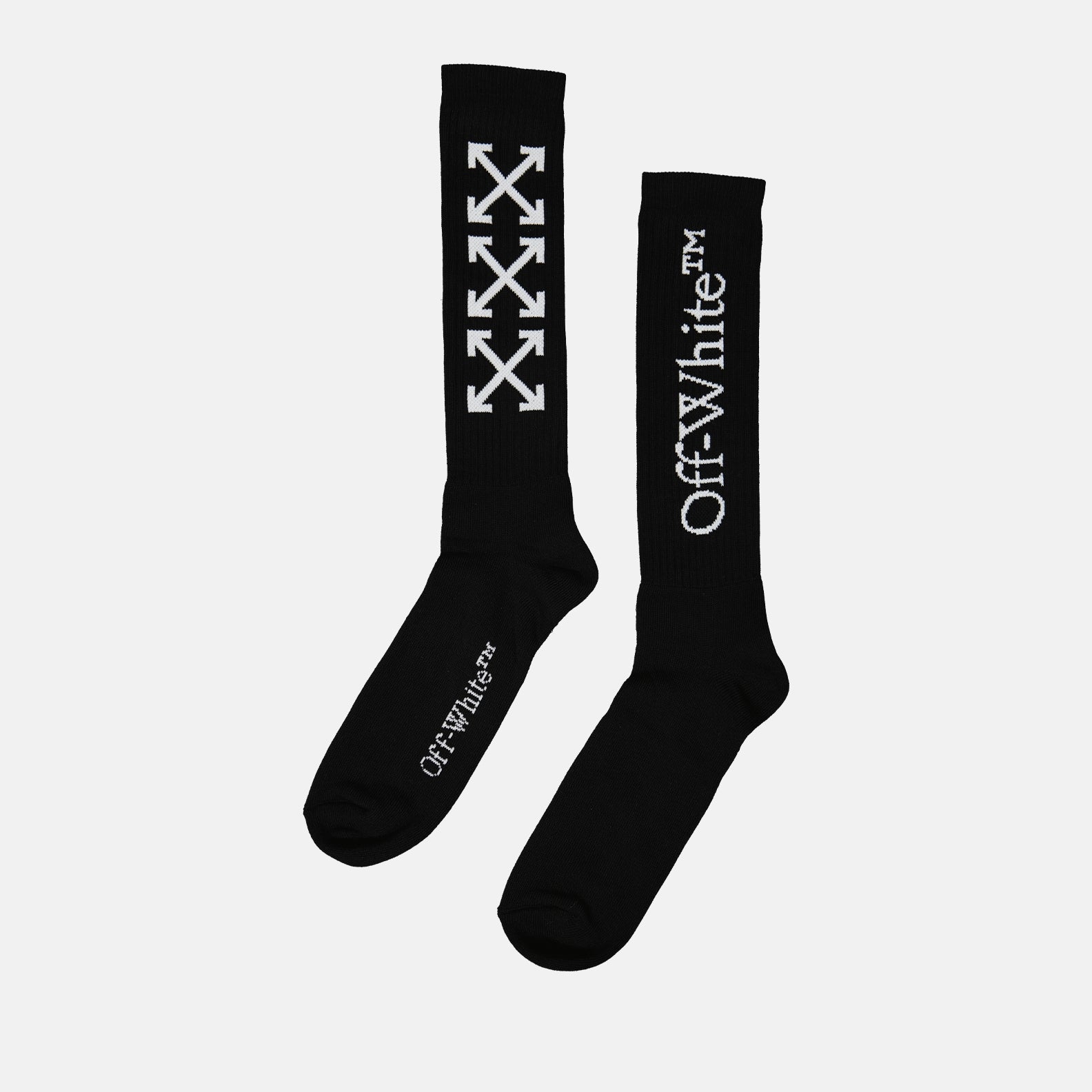 언더웨어 및 홈웨어 Chaussettes Arrow Off-White 검은색 Homme