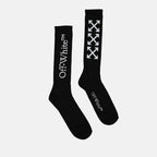 Underwear and homewear Arrow Socks Off-White Black Man