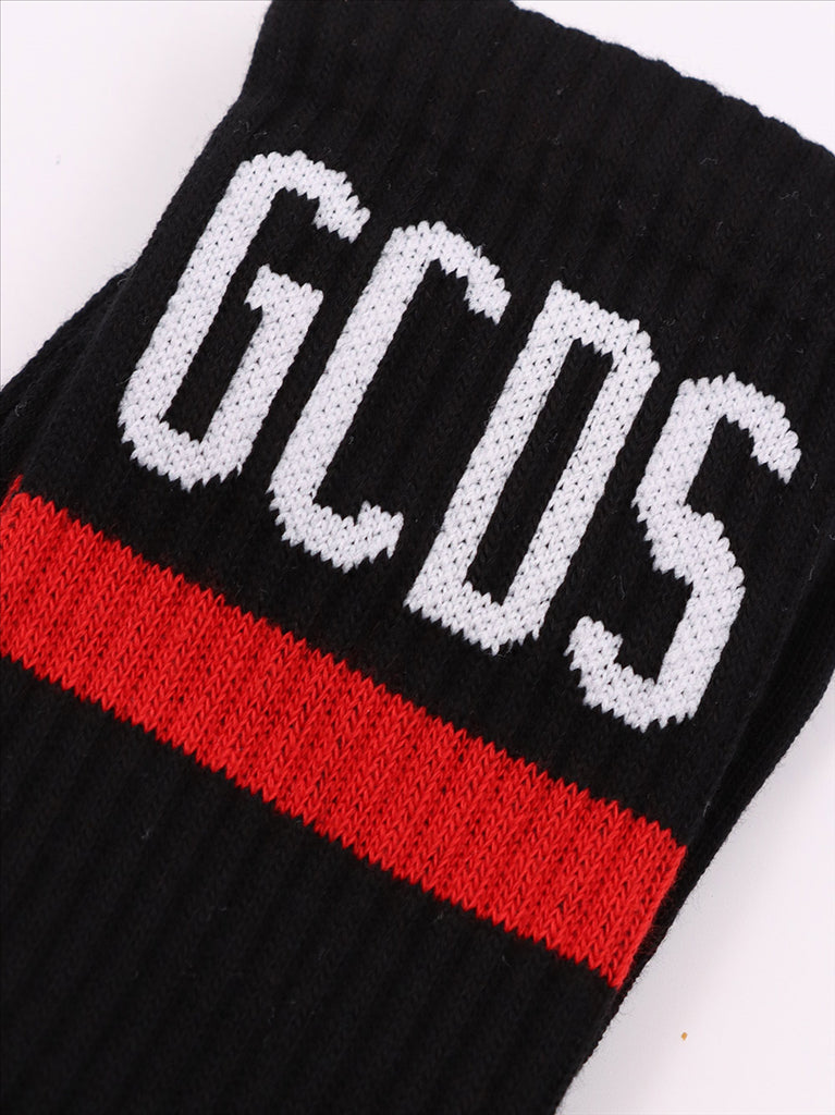 Ropa interior y homewear Chaussettes à logo GCDS Negro Homme