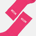 Ropa interior y homewear Chaussettes à logo MSGM Rosa Femme