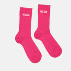 Ropa interior y homewear Chaussettes à logo MSGM Rosa Femme