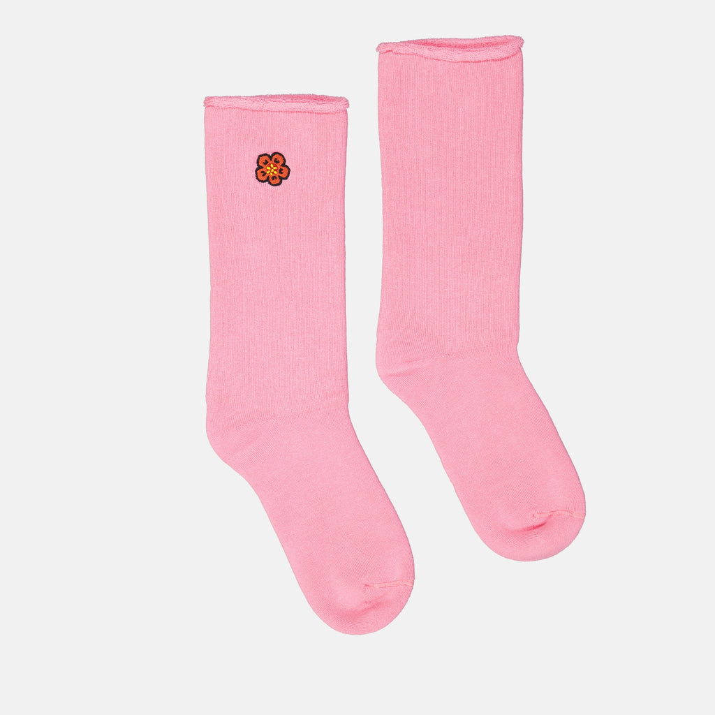 Ropa interior y homewear Chaussettes Boke Flower Kenzo Rosa Homme