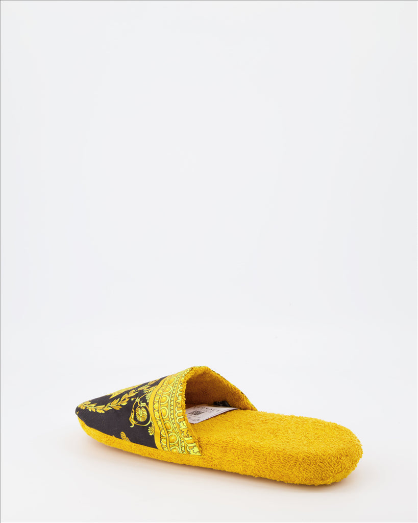 Ropa interior y homewear Chaussons Barocco Versace Amarillo Unisexo