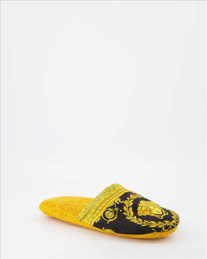 Ropa interior y homewear Chaussons Barocco Versace Amarillo Unisexo