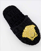 Underwear and homewear Medusa slippers Versace Black Unisex