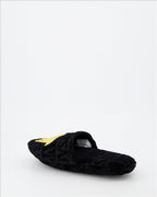 Underwear and homewear Medusa slippers Versace Black Unisex