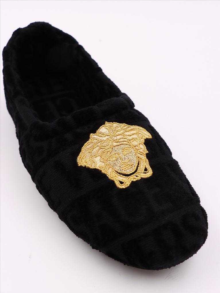 Lifestyle Chaussons Medusa Versace Noir Unisexe